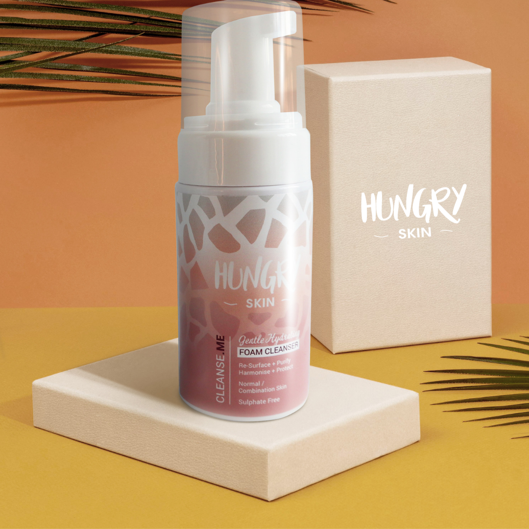 Hungry Skin | Gentle Hydrating Peptide Foam Cleanser (100ml)
