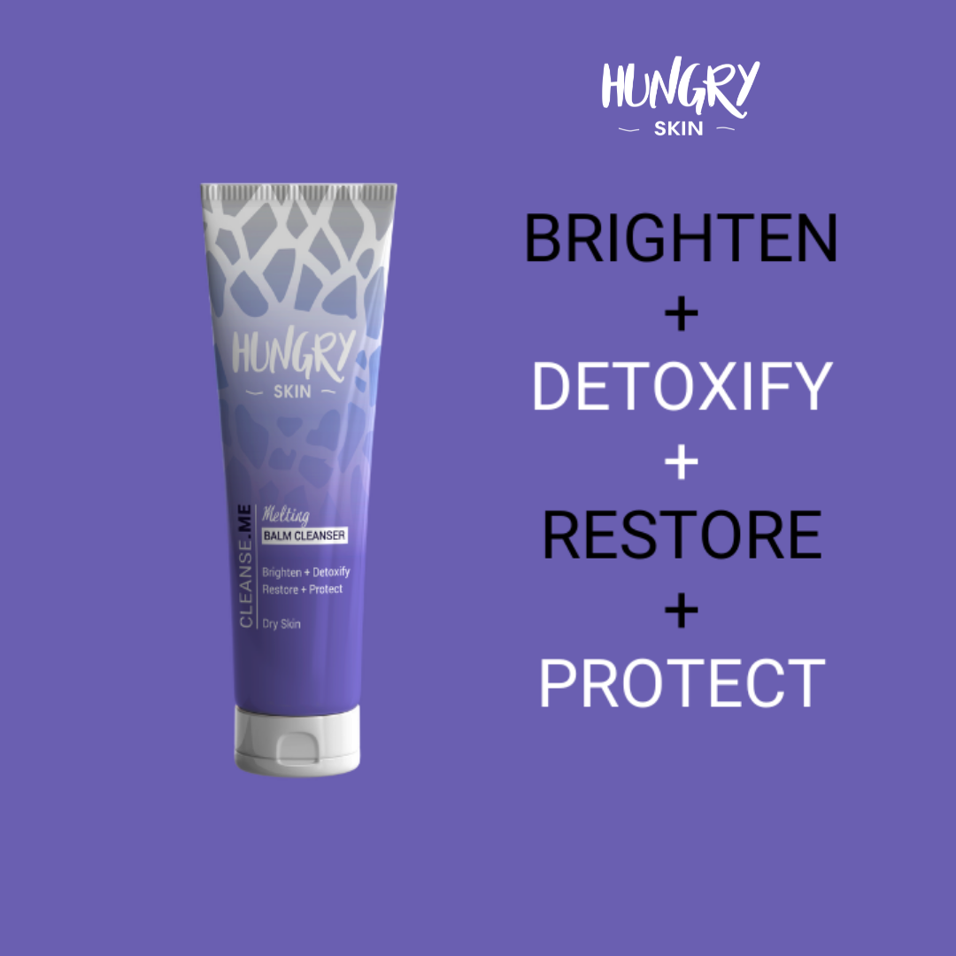 Hungry Skin | Melting Balm Cleanser for Dry Skin with Papaya & Mango Enzymes (100ml)